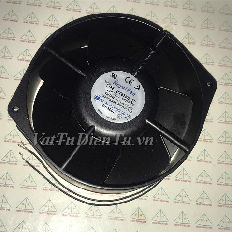 UT676D-TP Quạt tản nhiệt 220V 40W 175x150x55mm ROYAL FAN 2 dây