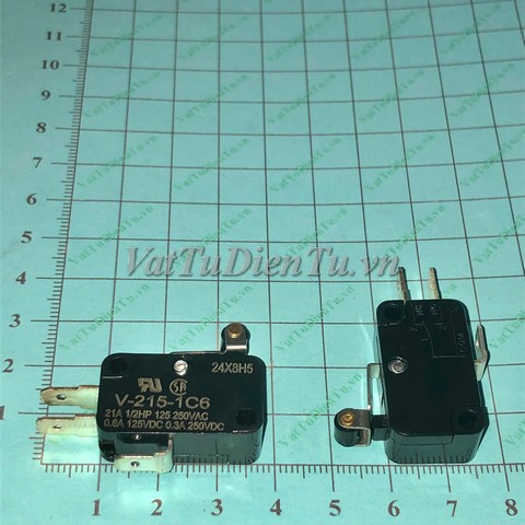 V-215-1C6 Công tắc hành trình có bánh xe 250VAC 21A Limit switch OMRON