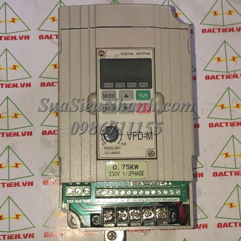 VFD007M21A Biến tần 0.75kW DELTA 0.75kW (HTM)