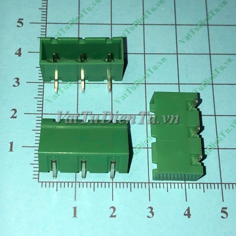 YN2EDGRC-7.62-3P Conector 3 chân đực 7.62MM