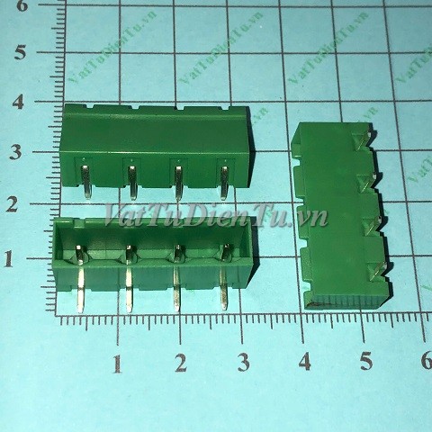 YN2EDGRC-7.62-4P Conector 4 chân đực 7.62MM