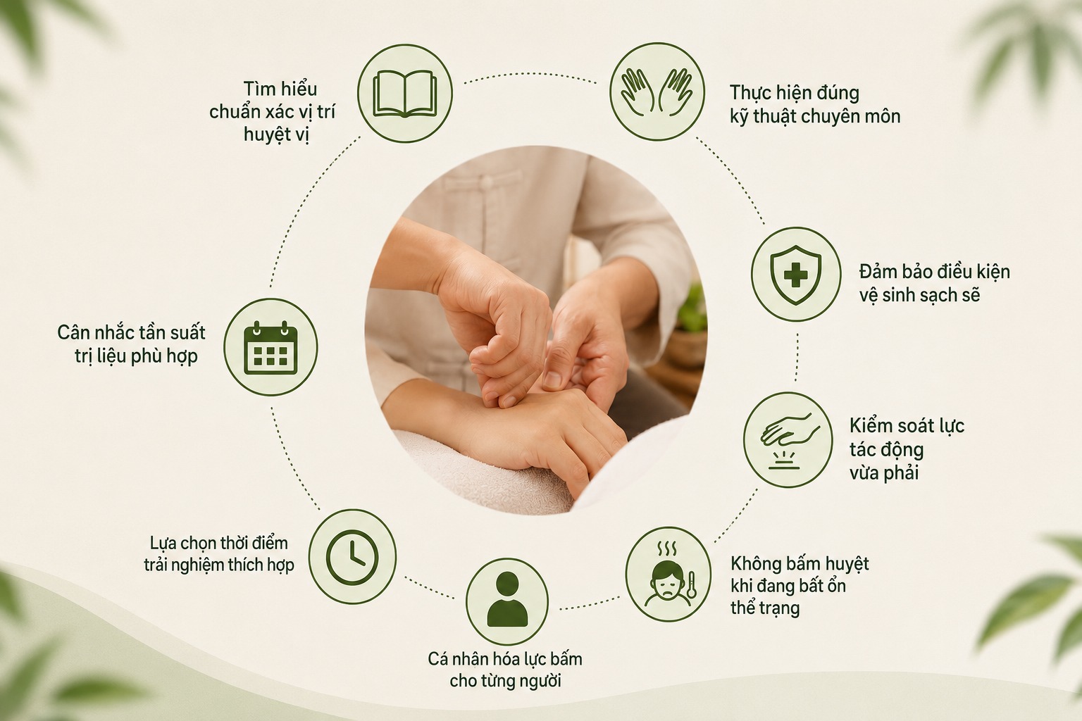 Những nguyên tắc an toàn khi thực hiện massage huyệt đạo