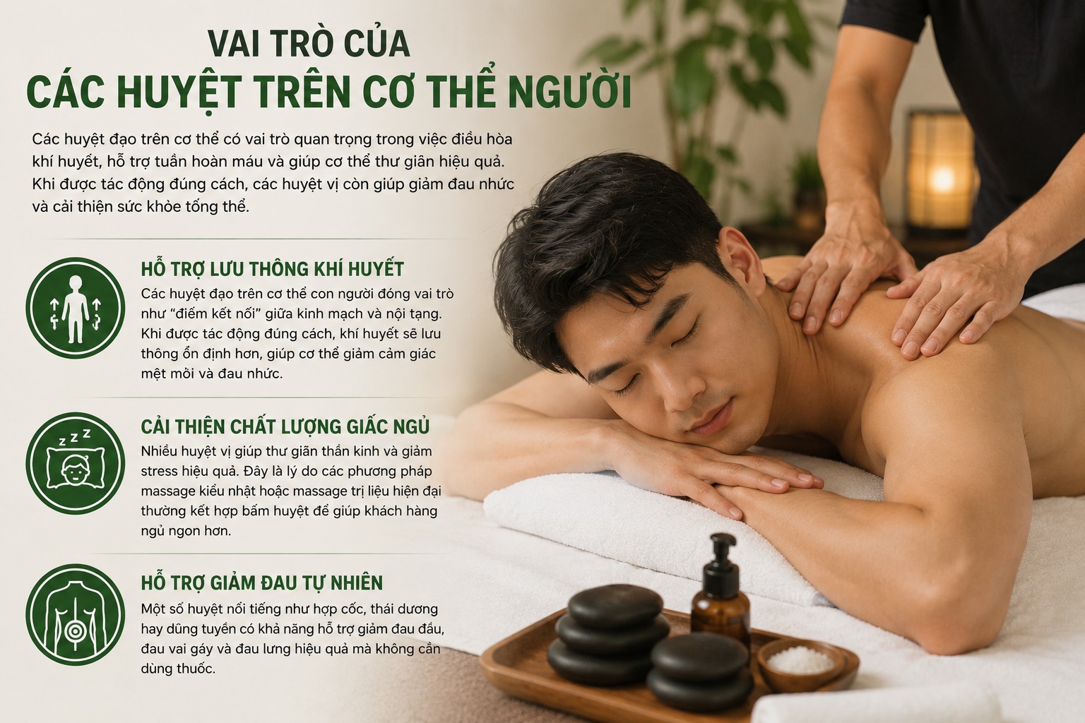 Vai trò của các huyệt đạo trên cơ thể người