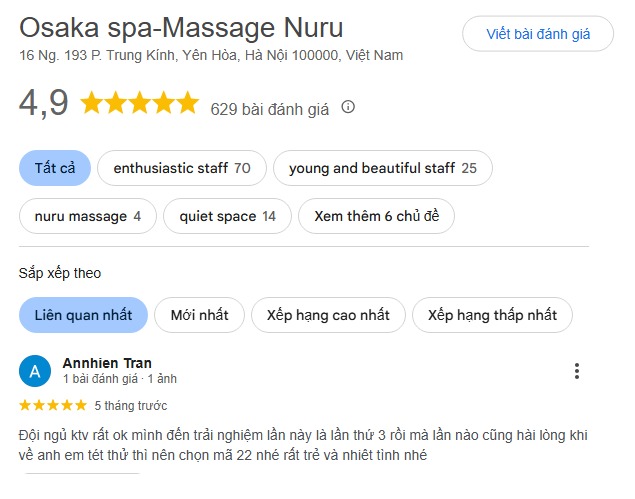 Nhận được nhiều đánh giá tích cực