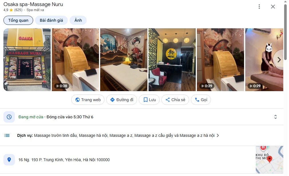 Được nhiều khách hàng đánh giá tích cực