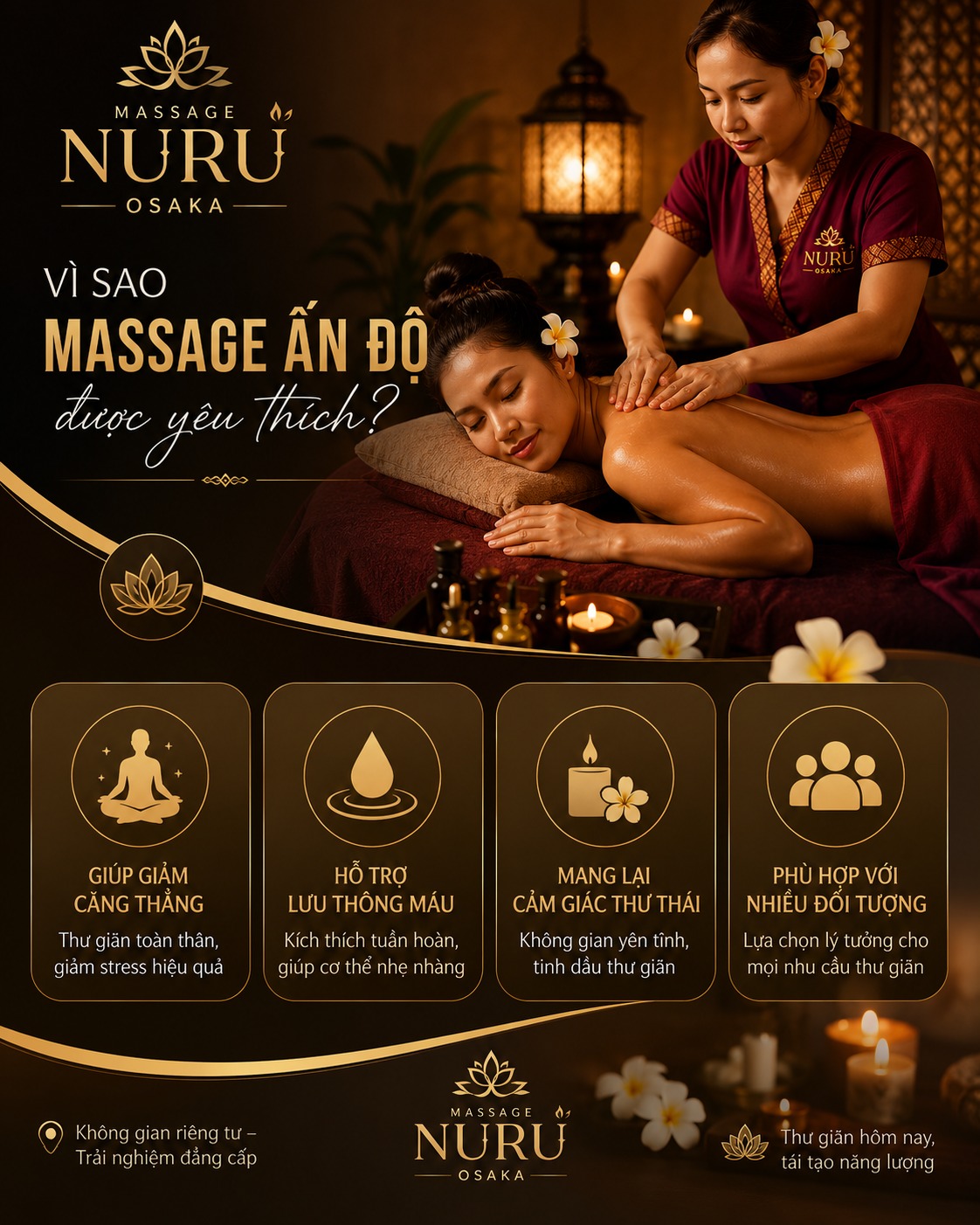 Vì sao massage Ấn Độ được nhiều người yêu thích?