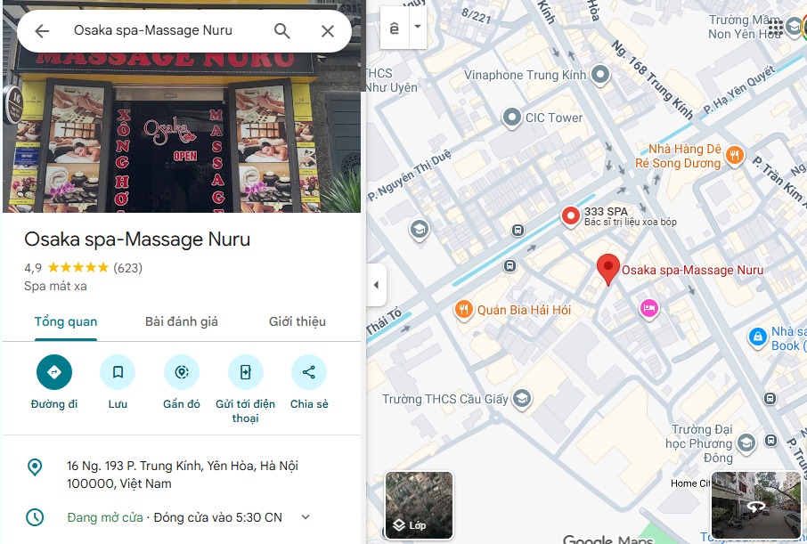 Vị trí thuận tiện