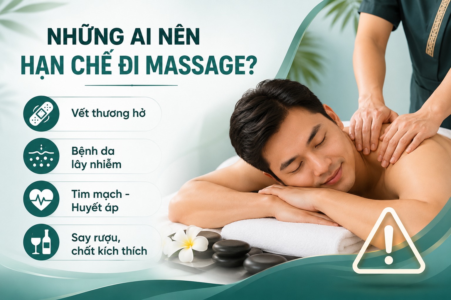 Những ai nên hạn chế đi massage nuru?