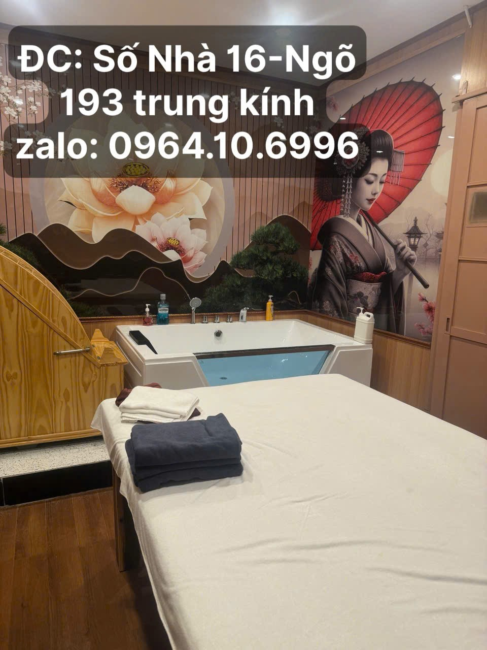 Không gian riêng tư, sang trọng và kín đáo