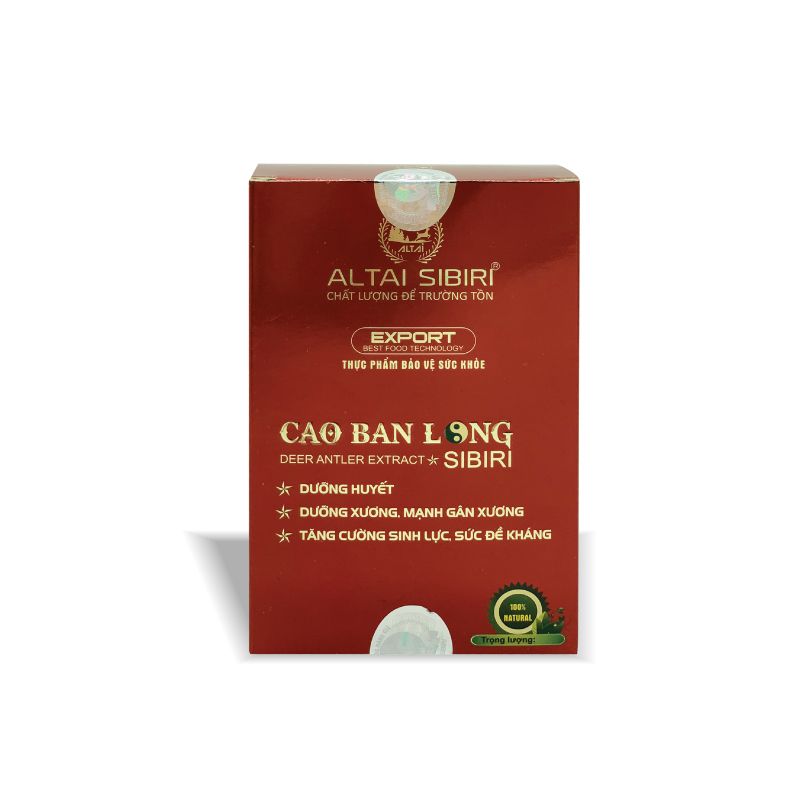 Cao Ban Long Sibiri Chính Hãng - Hộp 50g