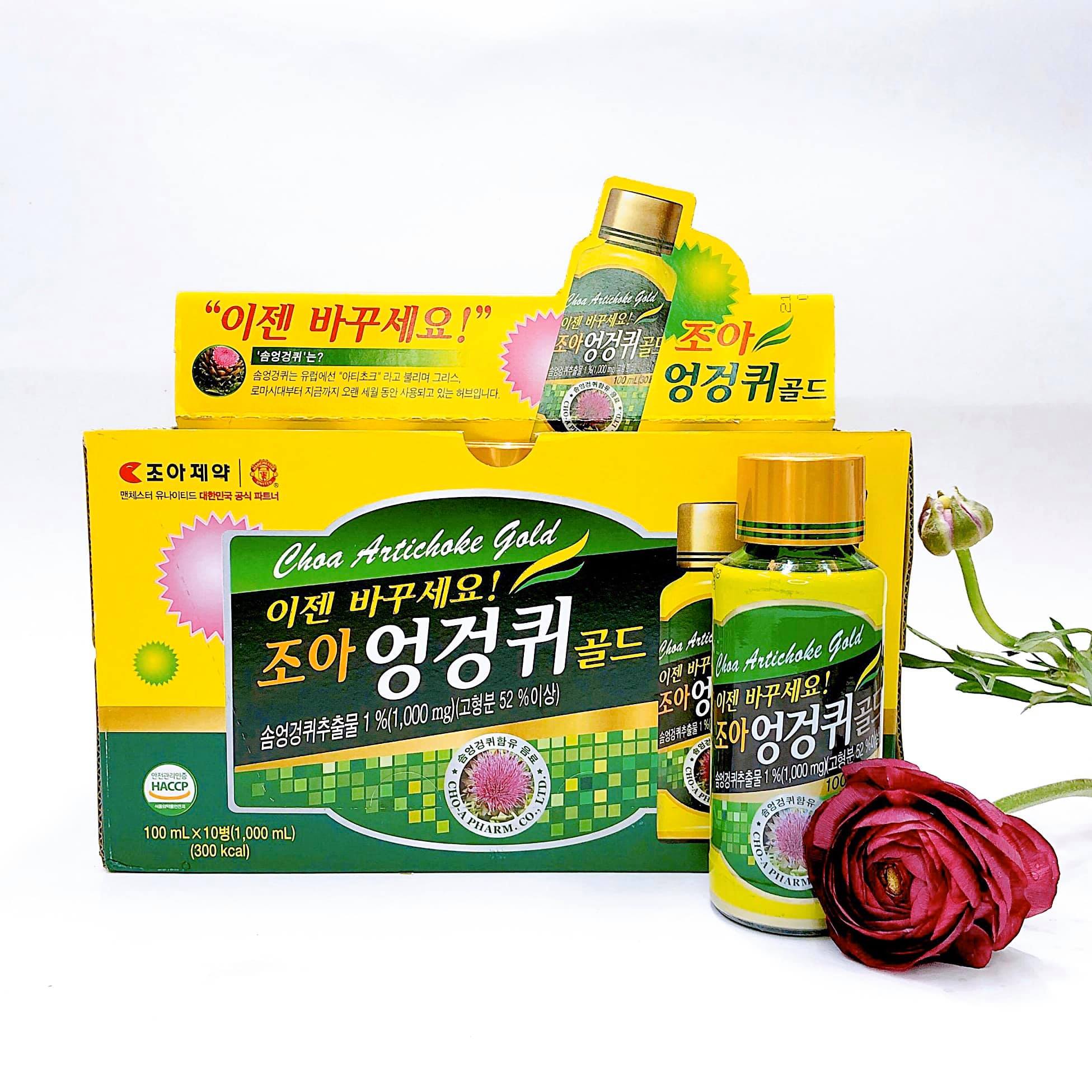 Nước giải rượu Hàn Quốc CHOA Artichoke Gold