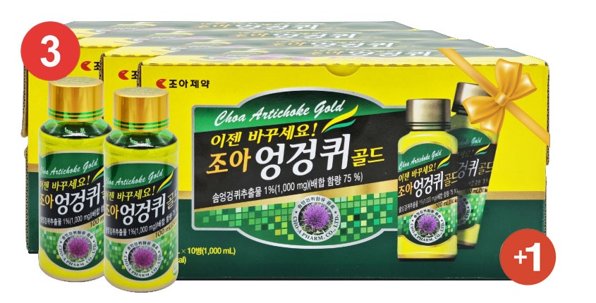 Nước giải rượu Hàn Quốc CHOA Artichoke Gold