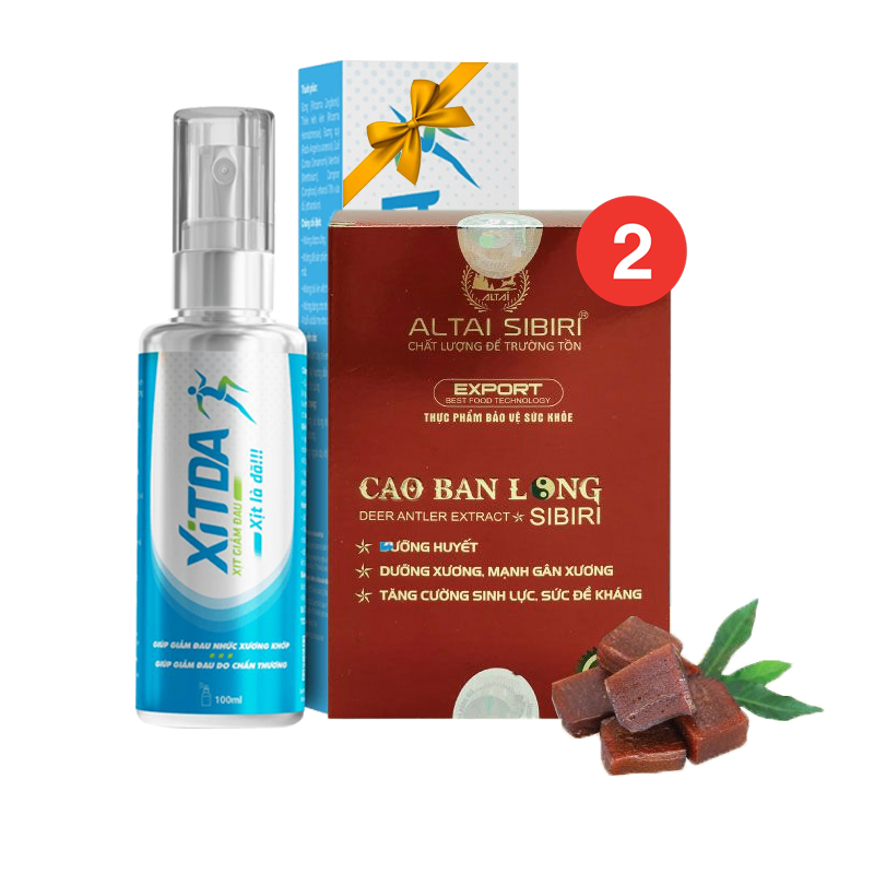 Cao Ban Long Sibiri Chính Hãng - Hộp 50g hỗ trợ xương khớp