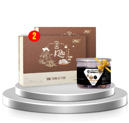 Yến Kiều chưng Đông Trùng Hạ Thảo - Set 8 hũ