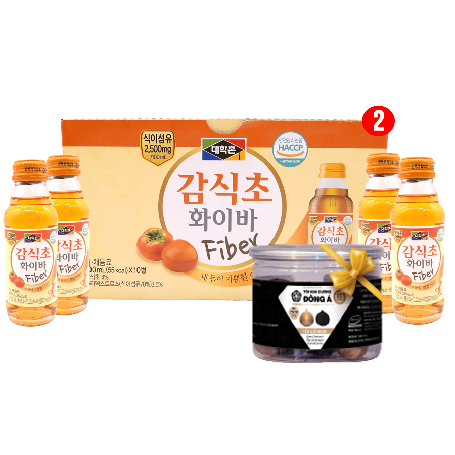 Thực phẩm bổ sung Persimmon Vinegar Fiber (Hộp/10 chai)
