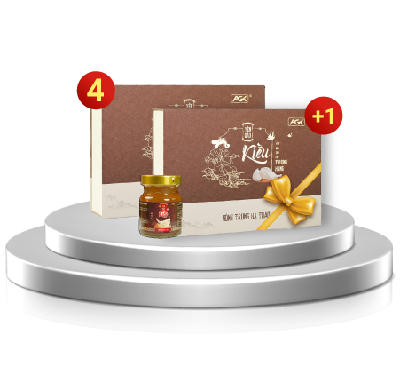 Yến Kiều chưng Đông Trùng Hạ Thảo - Set 8 hũ quà tặng giá trị