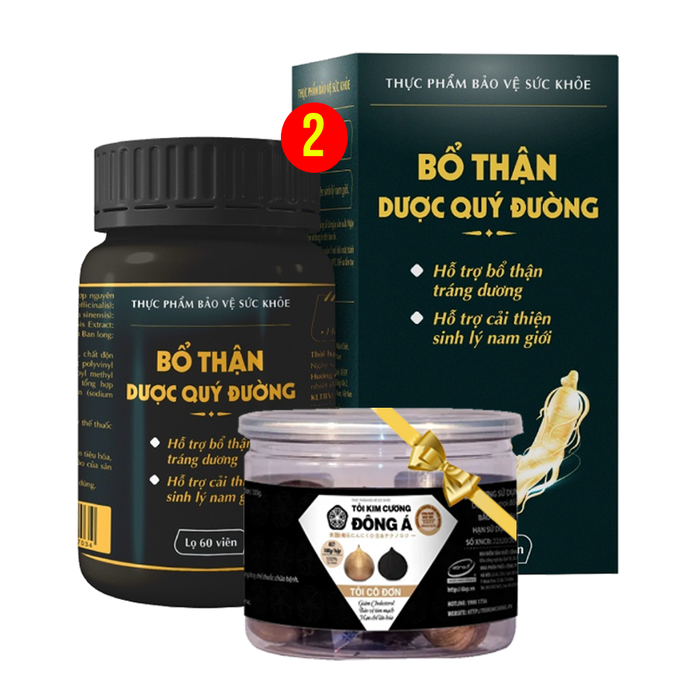 Bổ thận Dược Quý Đường - Hộp 60 viên
