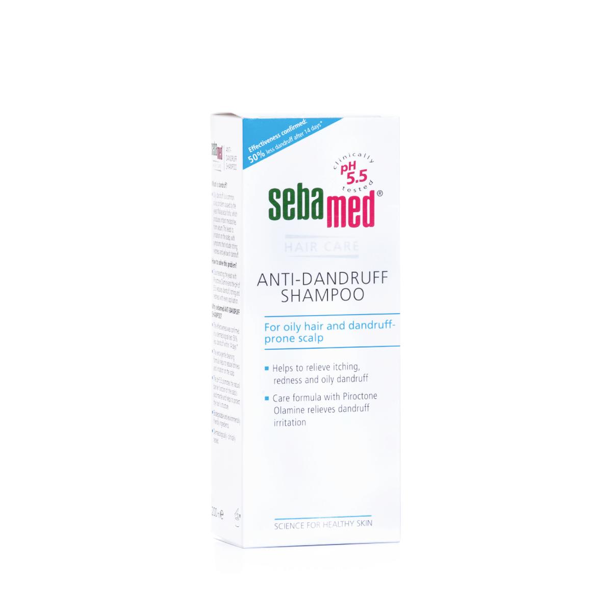 Dầu gội giúp làm sạch vảy gàu Sebamed pH5.5 200ml