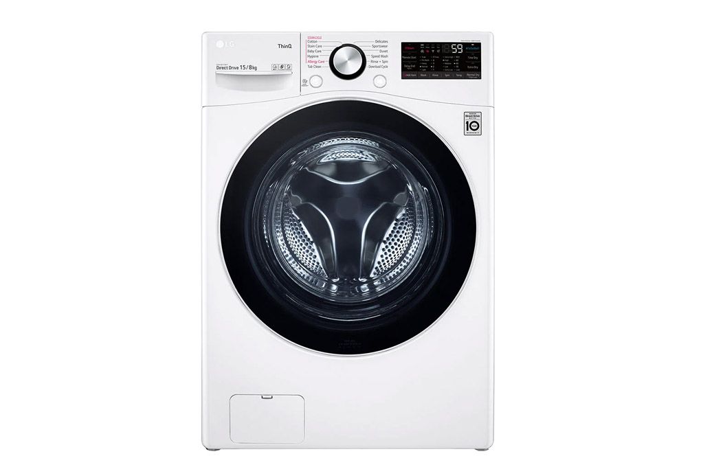 LG Inverter Giặt 15Kg - Sấy 8Kg F2515RTGW