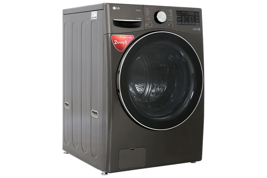 LG Inverter Giặt 15Kg - Sấy 8Kg F2515RTGB