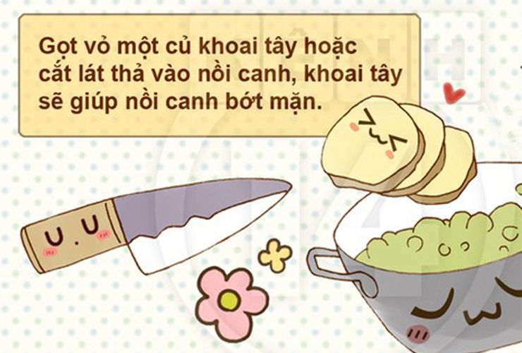 BỎ TÚI NHỮNG MẸO VẶT CẦN KÍP TỪ KHOAI TÂY