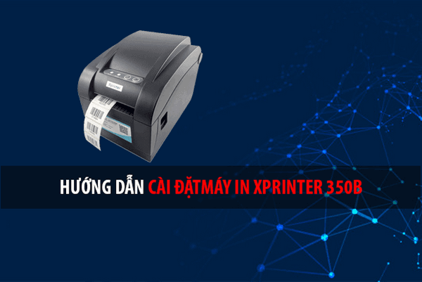 máy in mã vạch xprinter 350b