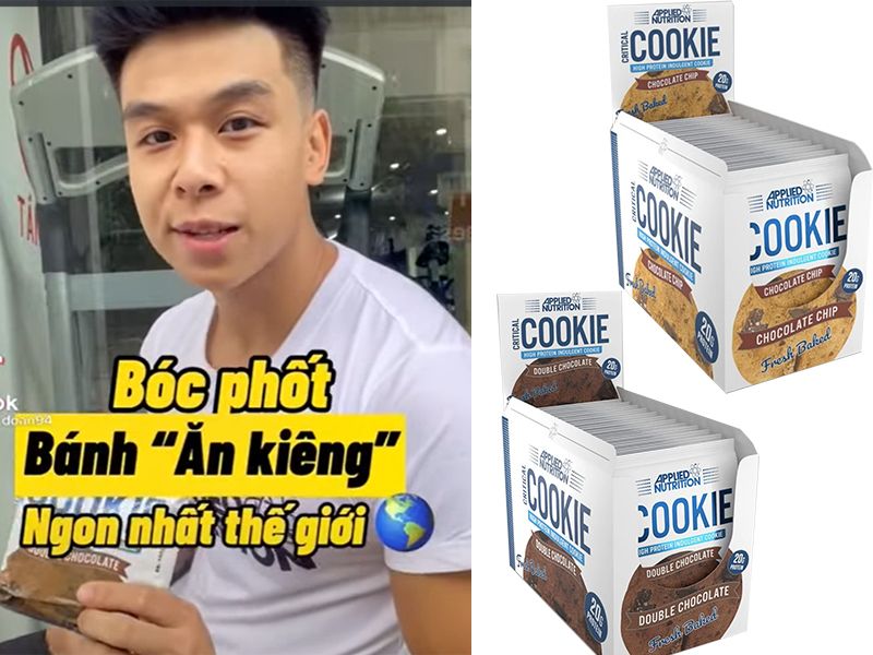 CRITICAL COOKIE - Bánh cookie giàu PROTEIN ít người biết đến