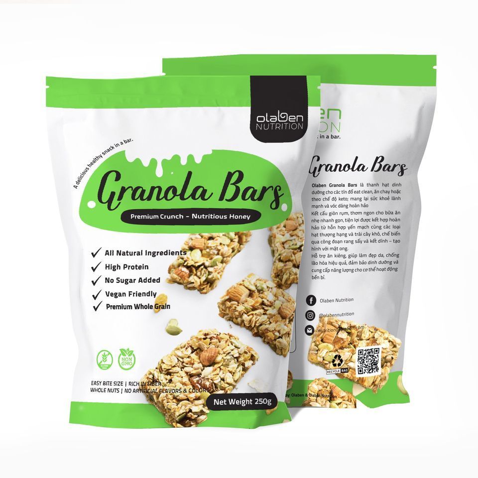 Bánh Granola hỗ trợ ăn kiêng