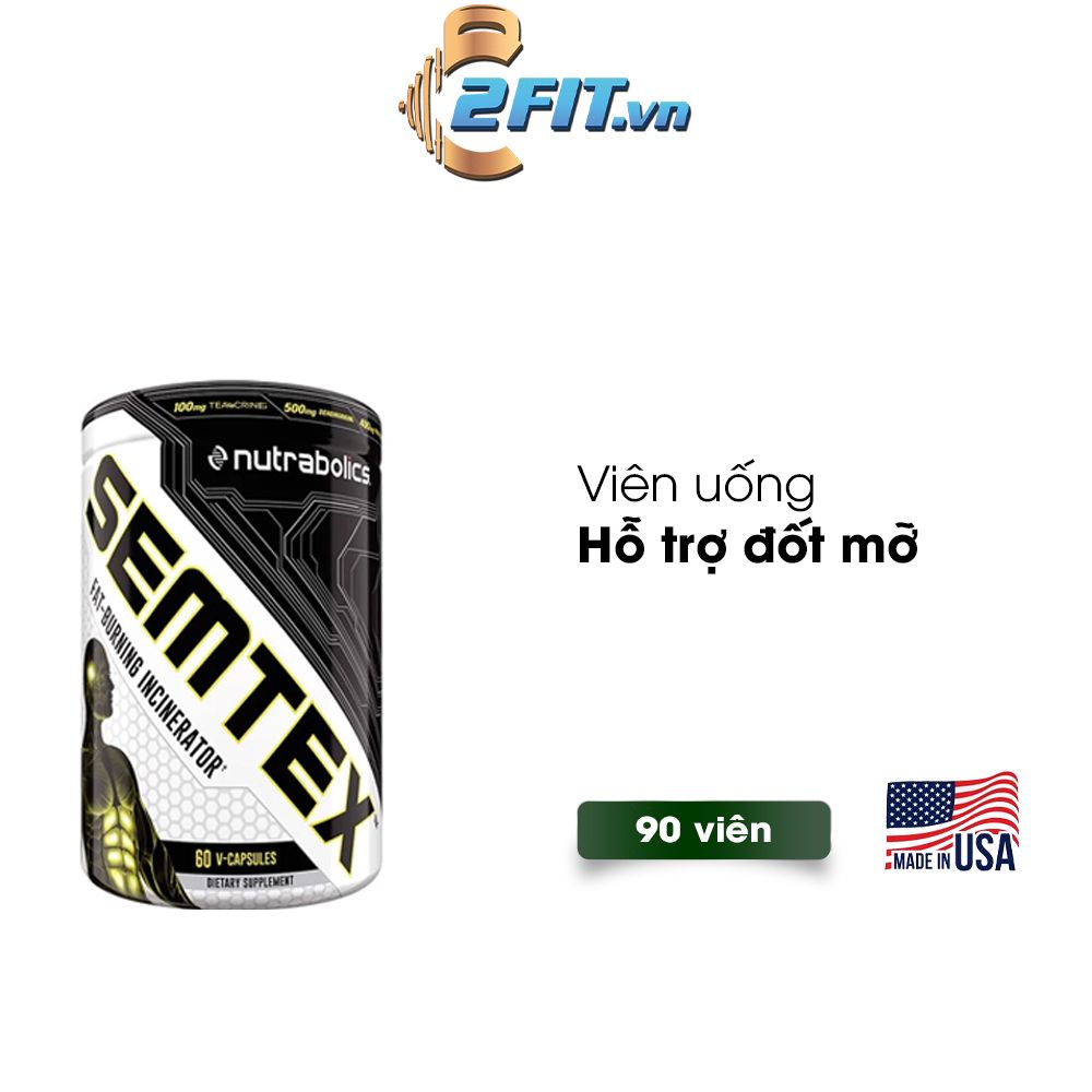 Viên uống đốt mỡ Nutrabolics Semtex đến từ 2Fit.vn