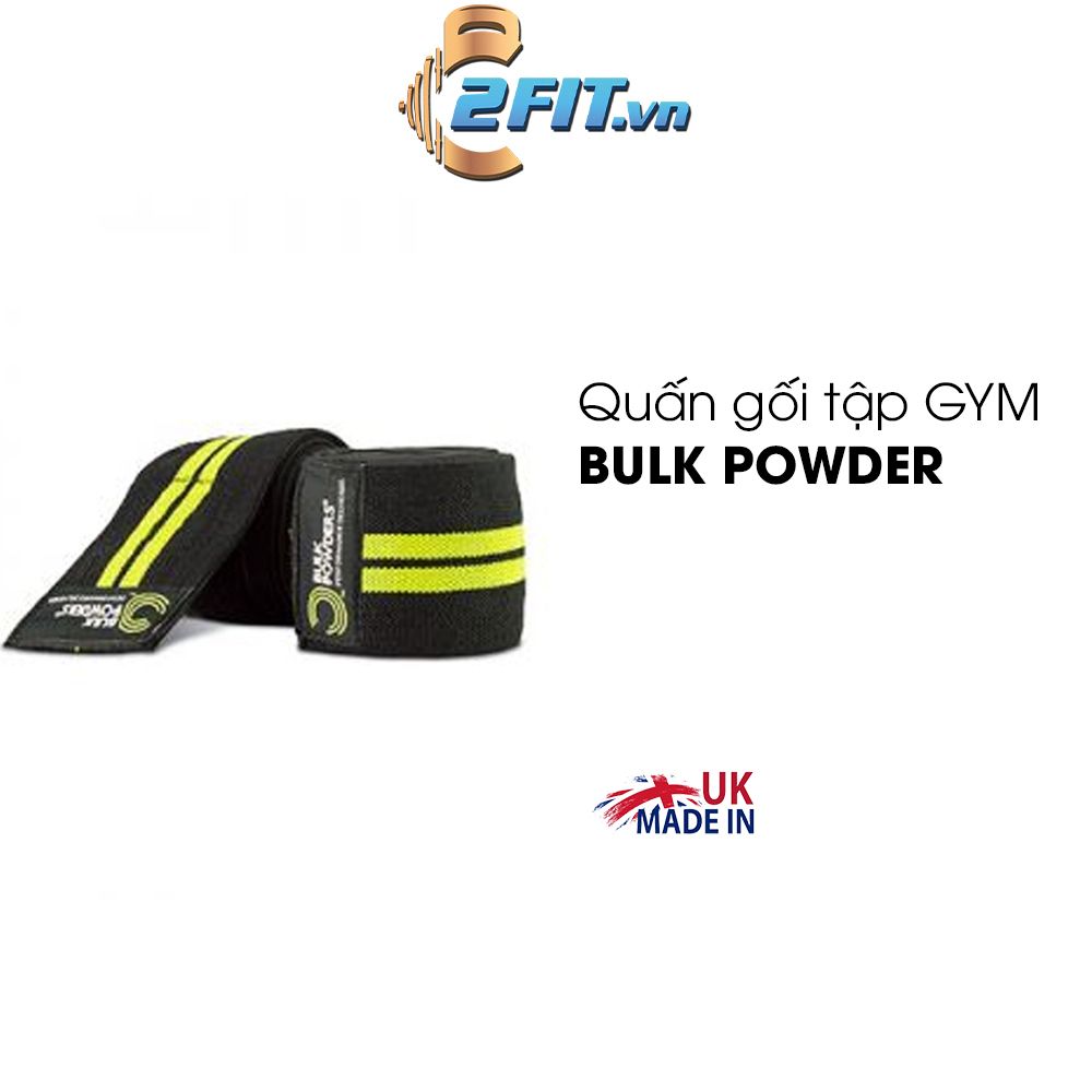 BULK POWDER Quấn Gối Hỗ Trợ Tập Luyện