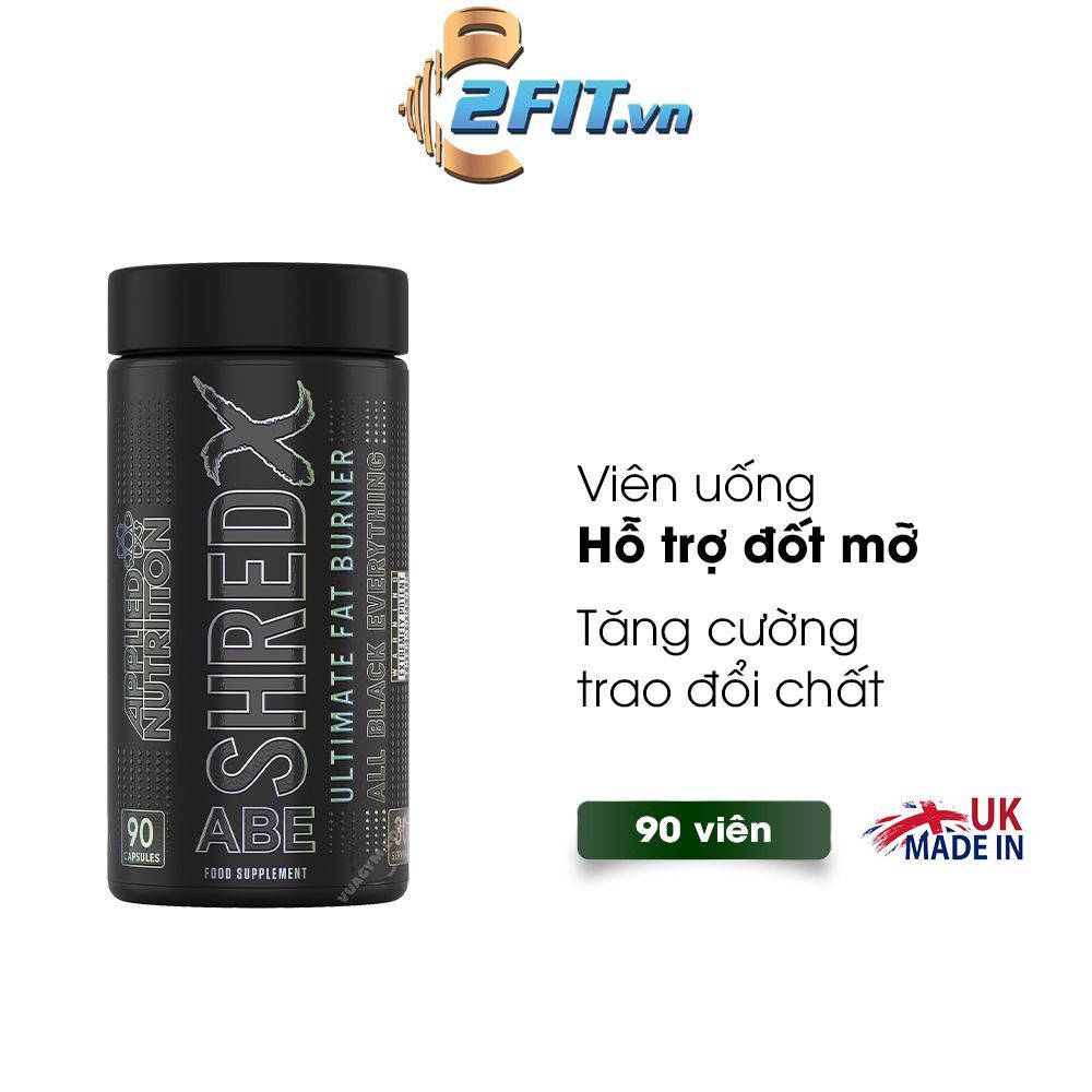 Applied Nutrition Shred X ABE Fat Burner 90 Viên