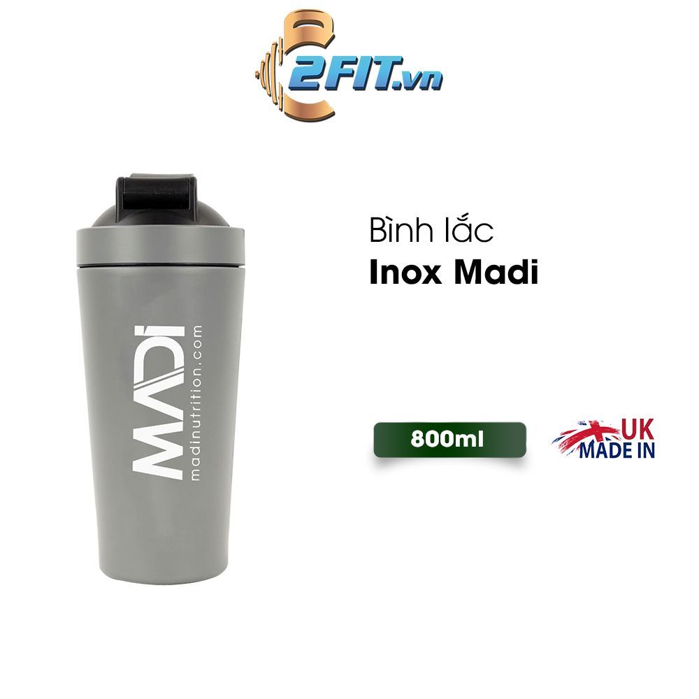 MADI Bình Lắc Inox 800ml