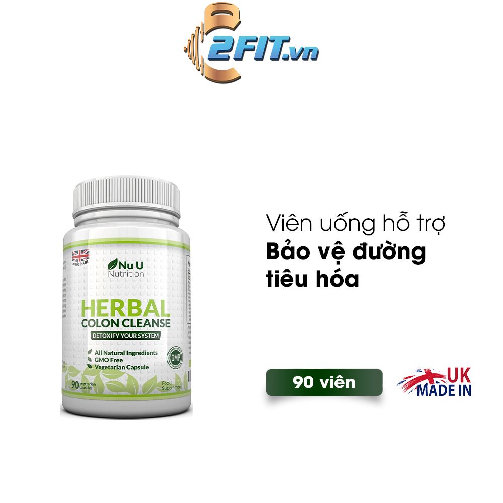 Nu U Nutrition Herbal Colon Cleanse 90 Viên