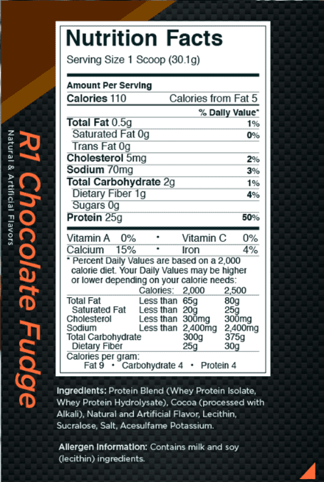 Rule 1 Nutrition Rule 1 Protein 10Lbs