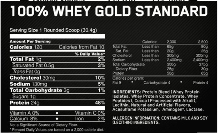 Optimum Nutrition 100% Whey Gold Standard 10Lbs