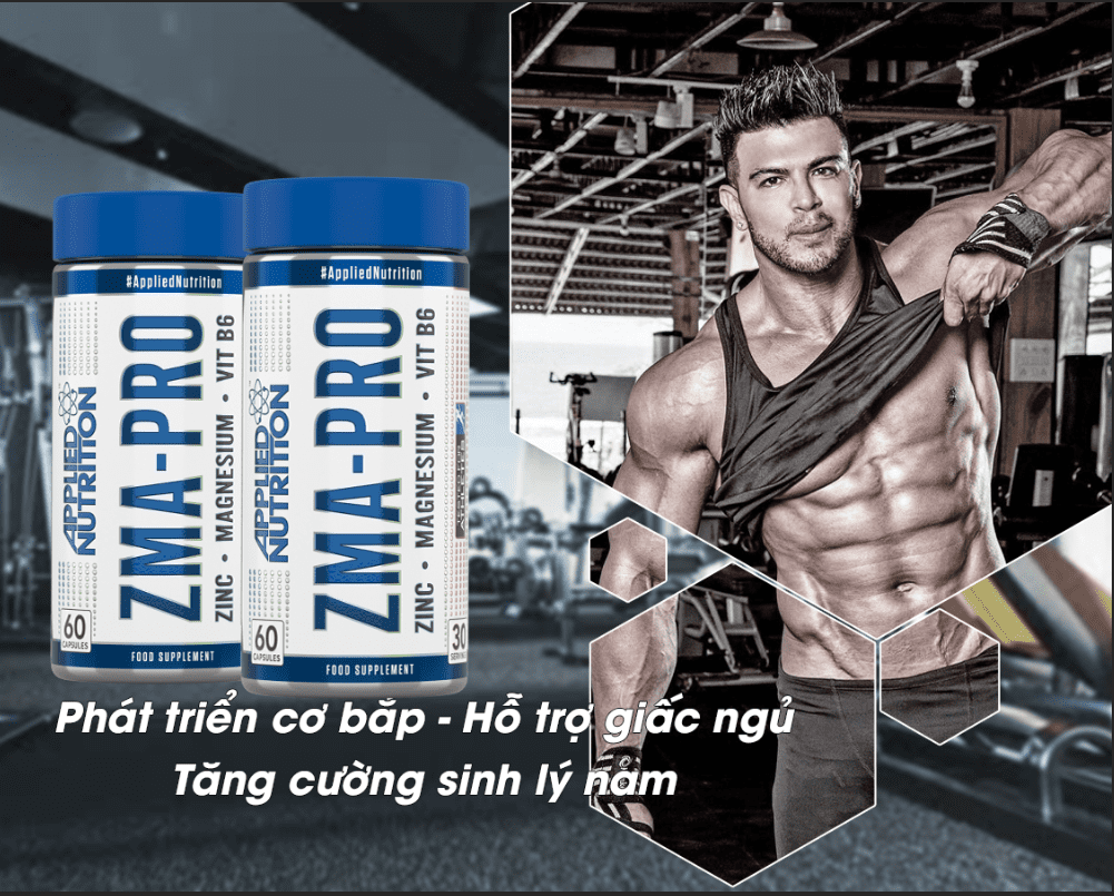 Applied Nutrition ZMA PRO 60 Viên