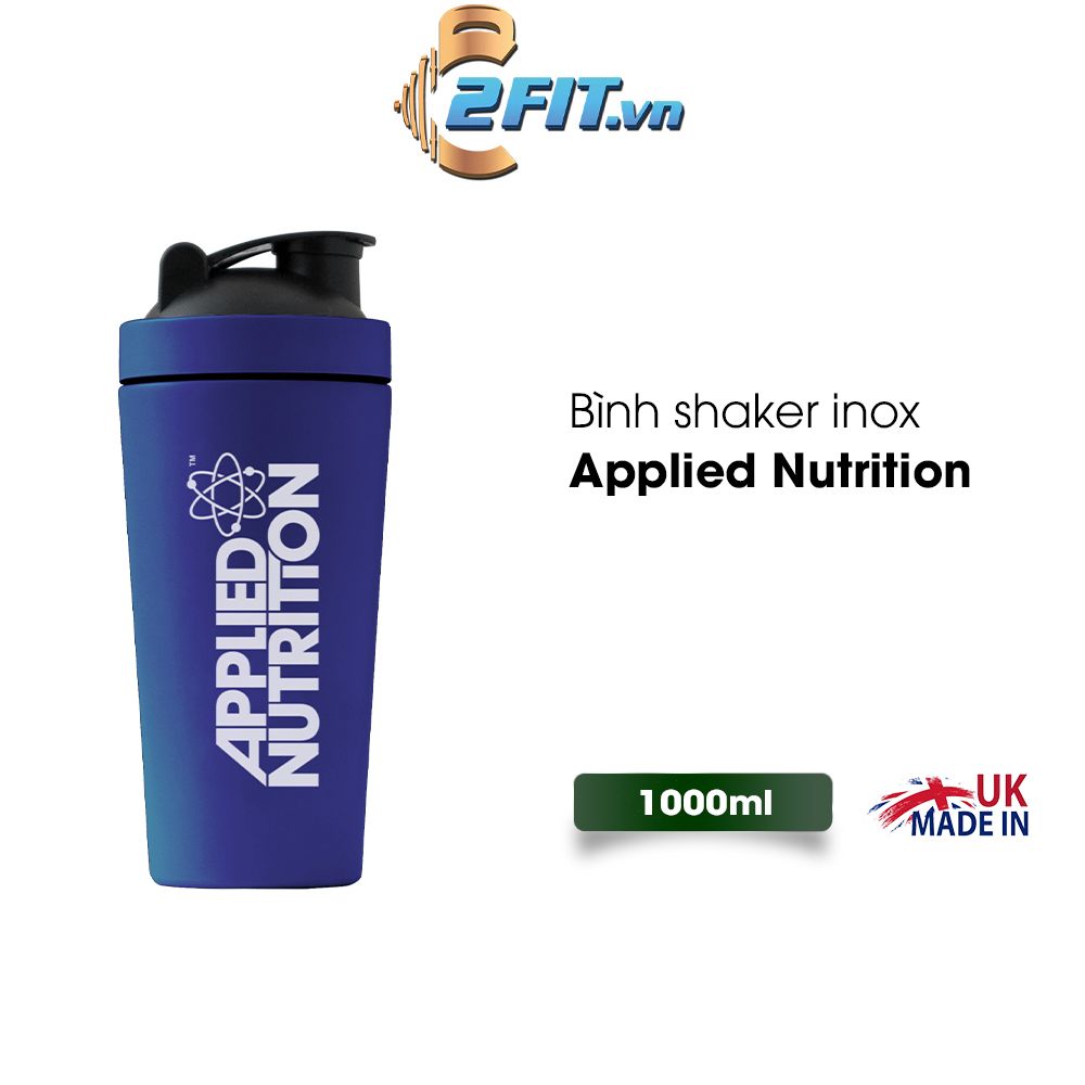 Applied Nutrition Bình Lắc Thép Có Lưới Đánh Bột 750ml