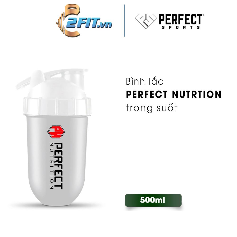 Perfect Sports Bình Lắc có bóng kim loại 500ml