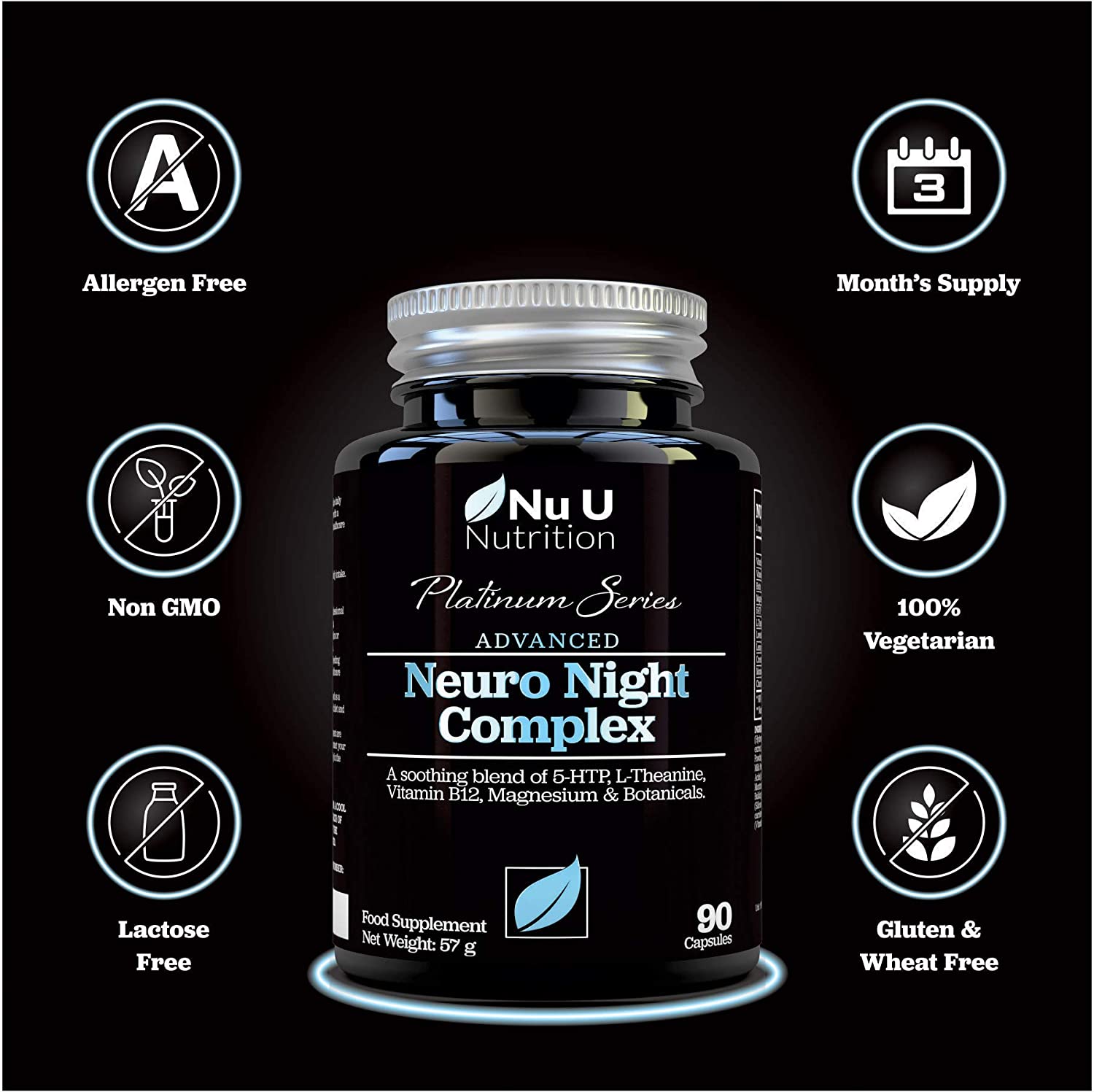 Neuro Night Sleeping Viên Uống Hỗ Trợ Giấc Ngủ 90 viên