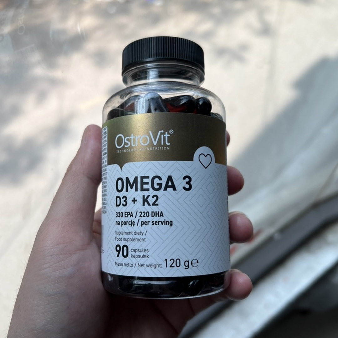 Omega 3 D3 + K2 90 viên Ostrovit