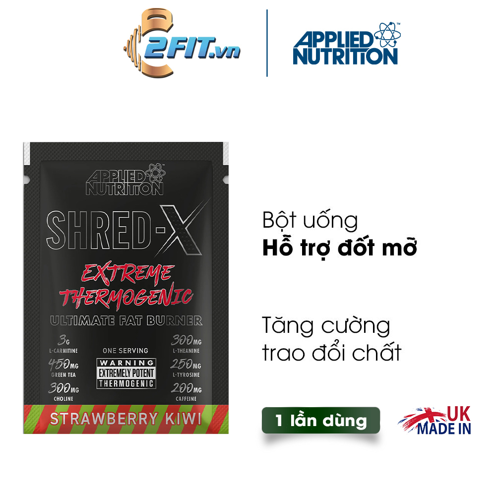 Shred X Thermogenic Gói 1 Lần Dùng 10g