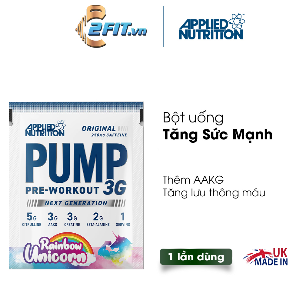 Pump 3G Applied Nutrition Gói 1 Lần Dùng