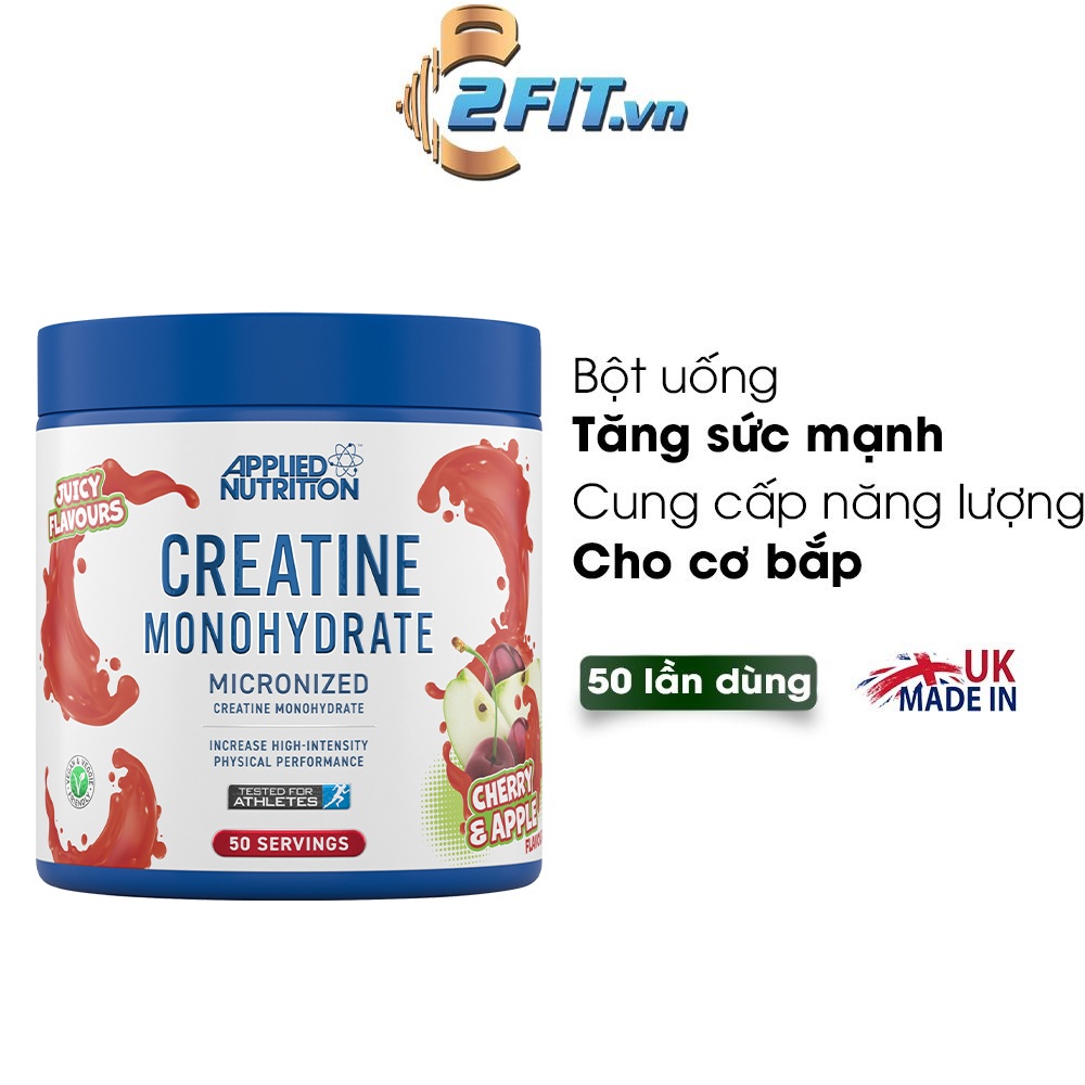 Applied Nutrition Creatine 250G Không mùi