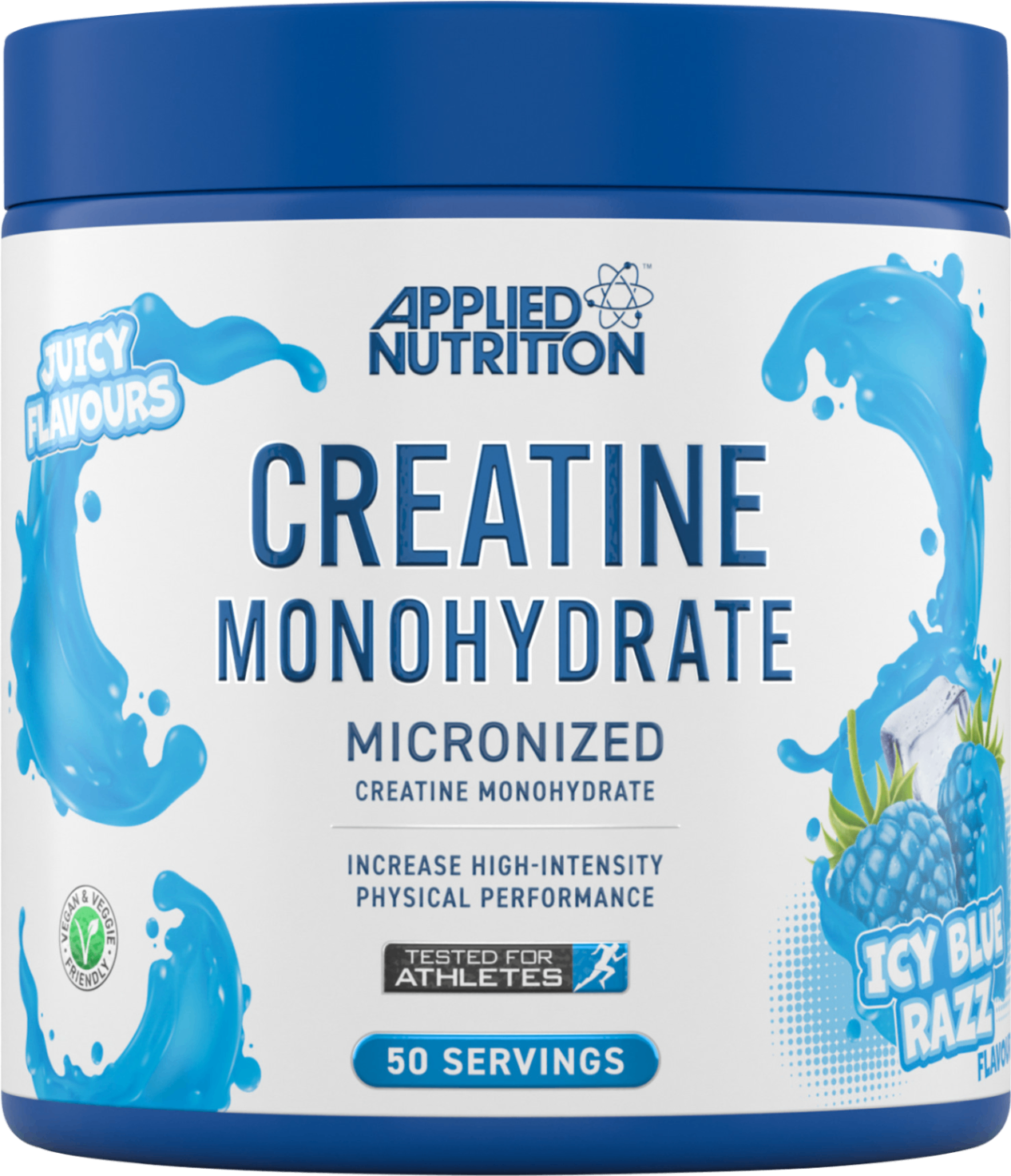 Applied Nutrition Creatine 250G Không mùi - Icy Blue Raz - 250g