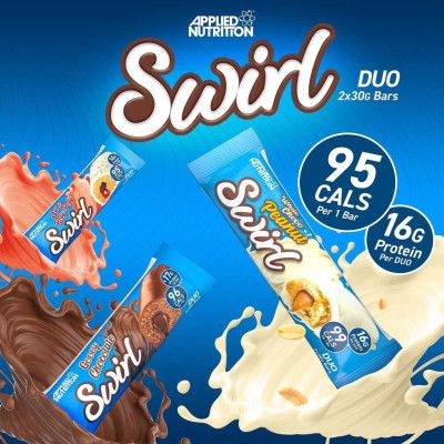 Applied Nutrition Swirl Duo Bar 60G