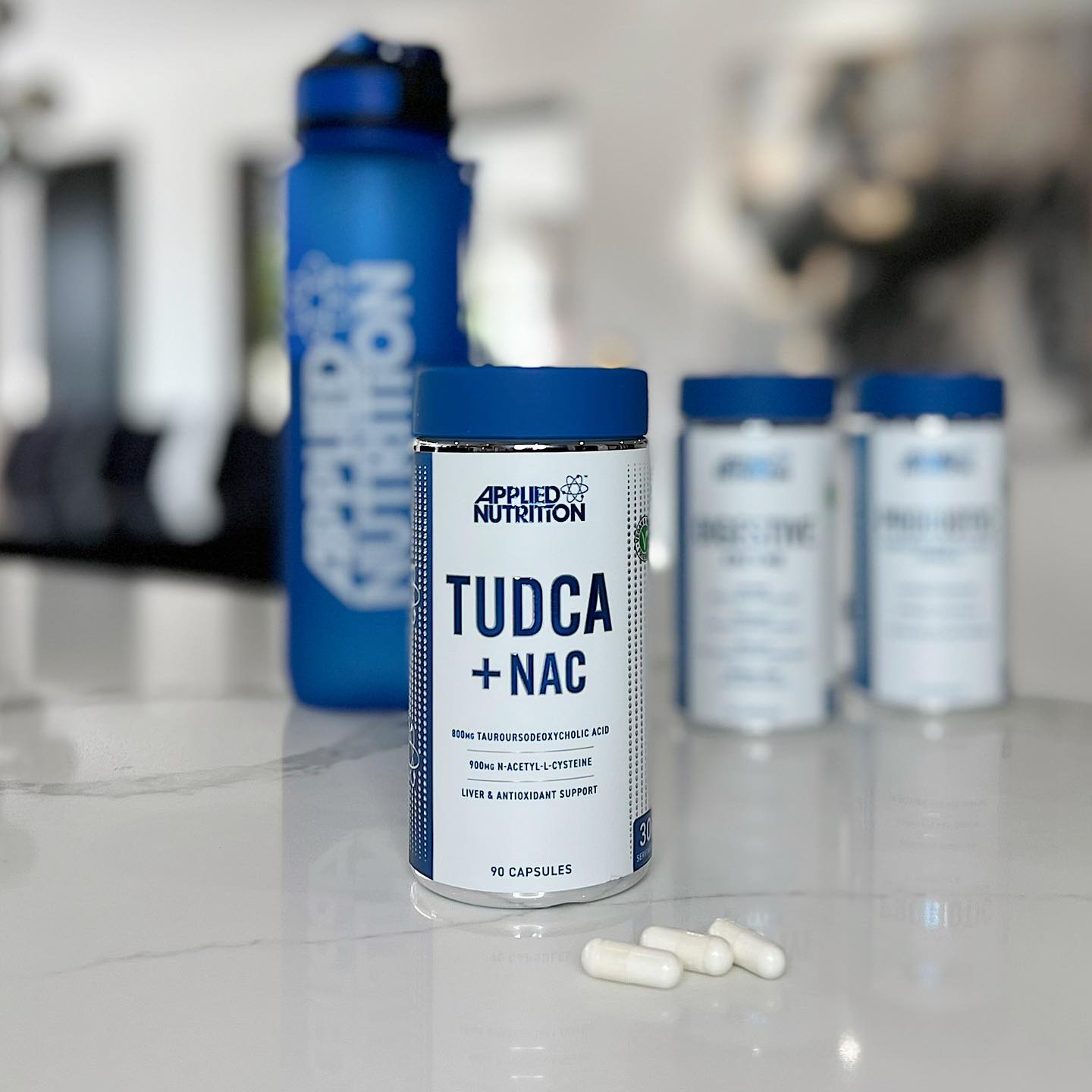 APLIED NUTRITION TUDCA + NAC Hỗ trợ chức năng gan, chống oxi hóa