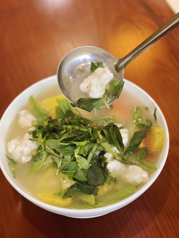  Canh Chả Mực Khóm 