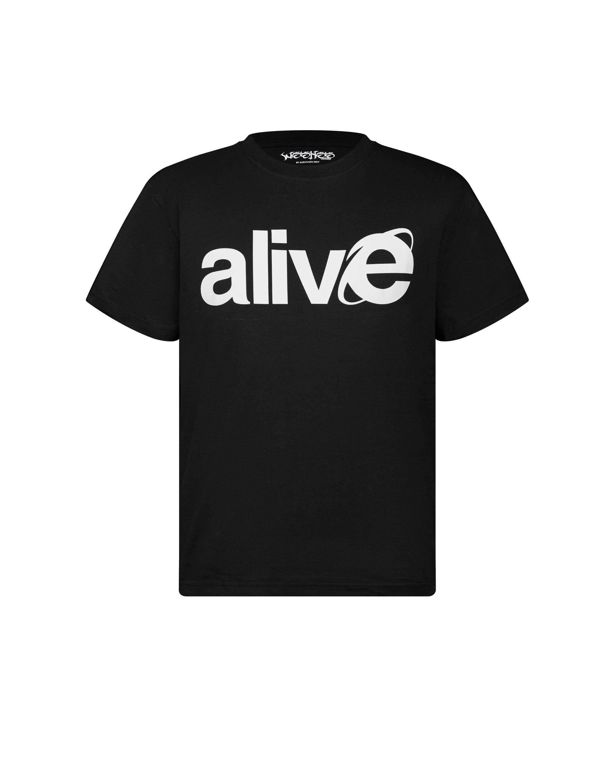 WHDC ALIVE FITTED TEE BLACK