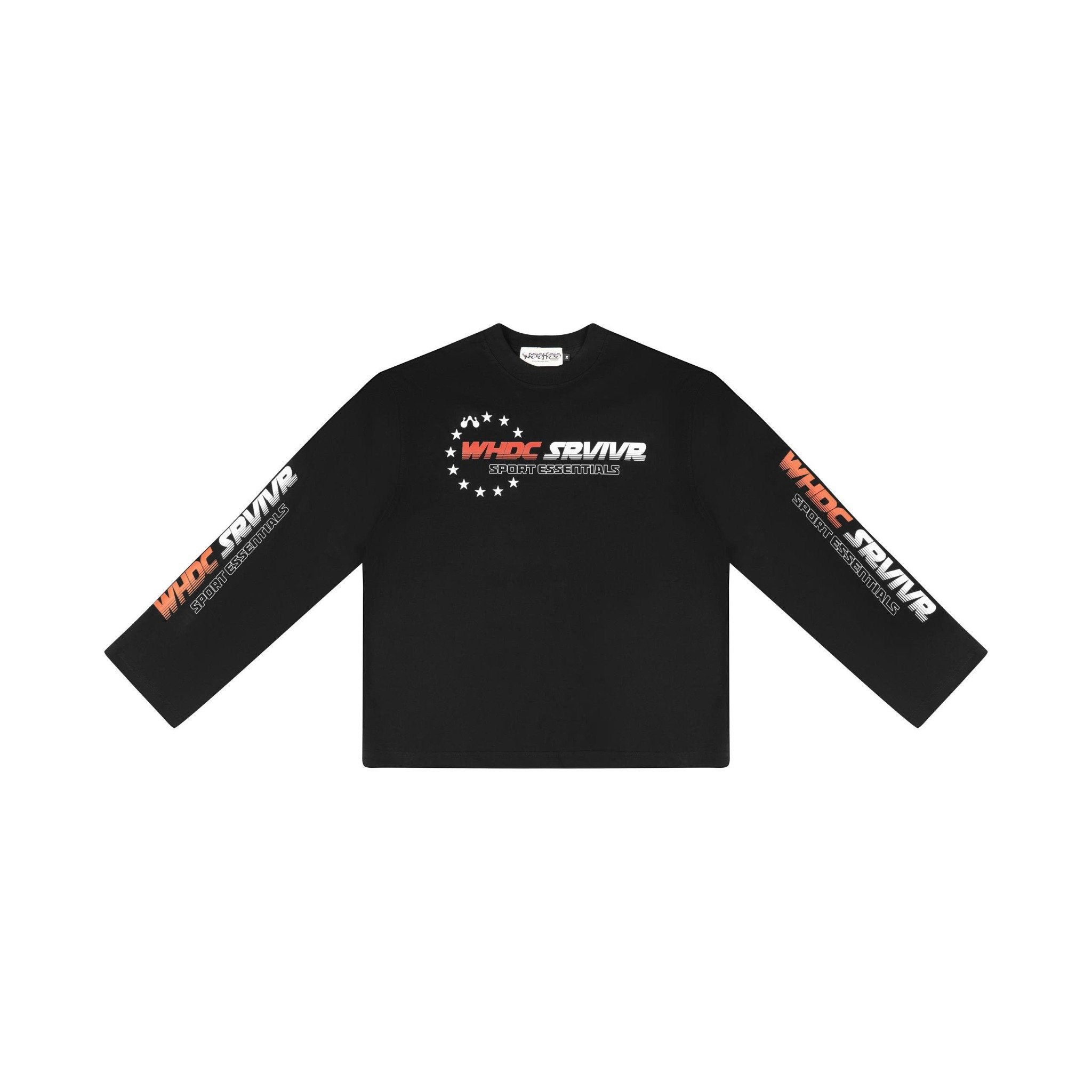 WHDC SRVIVR SPORT LONGSLEEVE IN BLACK