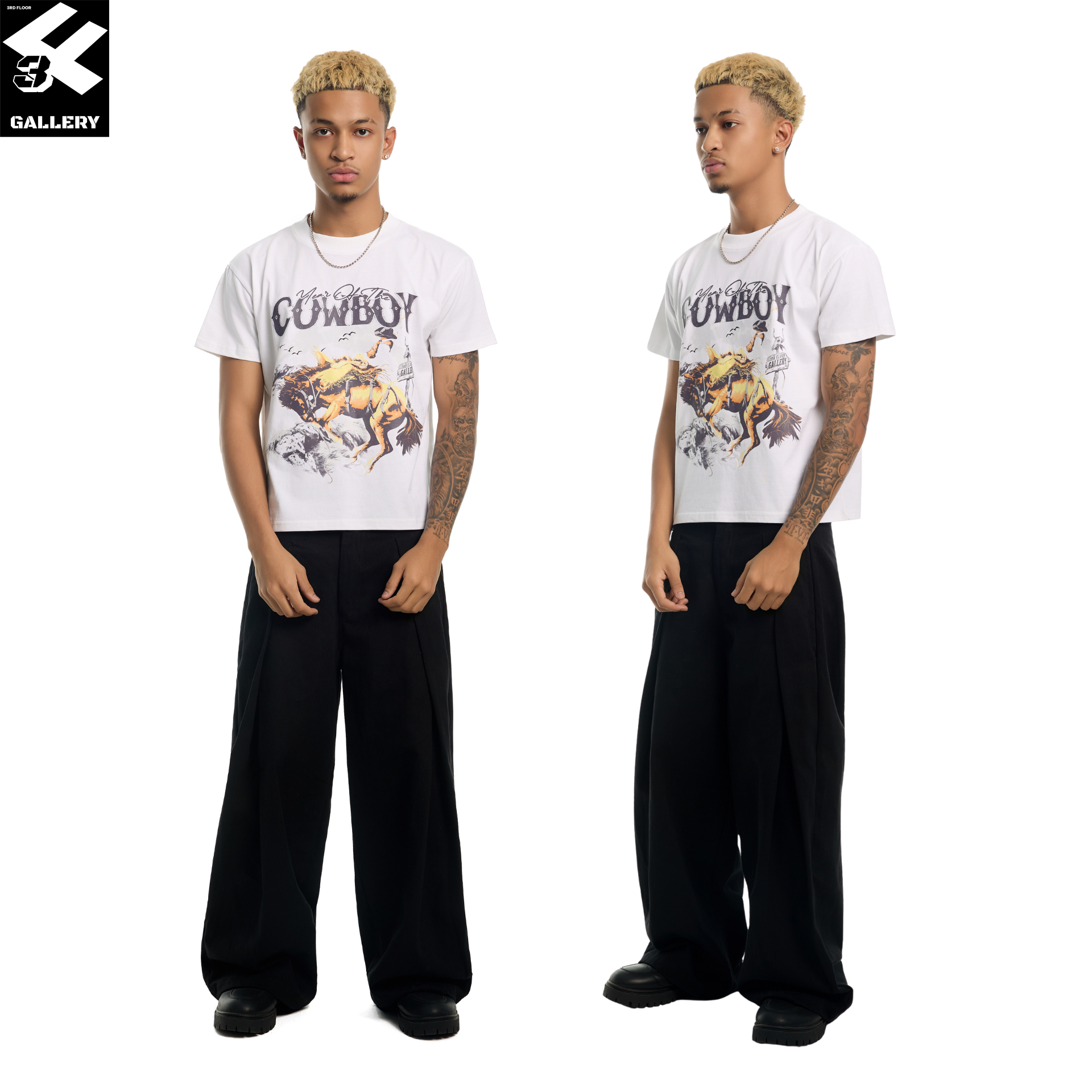 3FG COWBOY VINTAGE TEE
